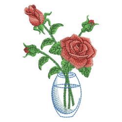 Roses 09 machine embroidery designs