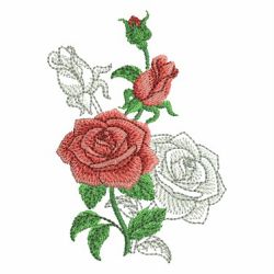 Roses 10 machine embroidery designs