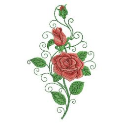 Roses 12 machine embroidery designs