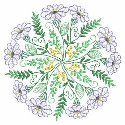Vintage Floral Wreath 04(Sm) machine embroidery designs