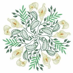 Vintage Floral Wreath 06(Md) machine embroidery designs