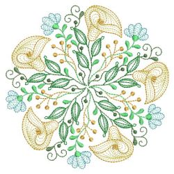 Vintage Floral Wreath 08(Md) machine embroidery designs