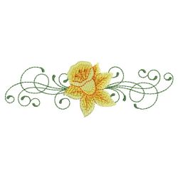 Daffodils 2 08 machine embroidery designs