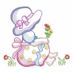 Spring Sunbonnet Sue 2 08 machine embroidery designs