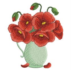 Poppies 07 machine embroidery designs