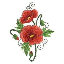 Poppies 10 machine embroidery designs