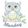 Days Of The Week Owls(Sm)
