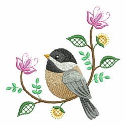 Decorative Birds 03 machine embroidery designs