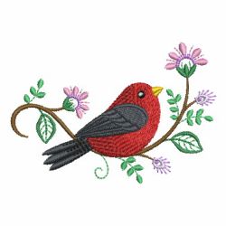 Decorative Birds 06 machine embroidery designs