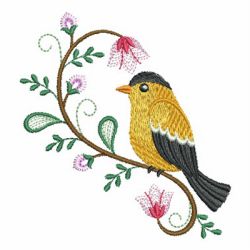 Decorative Birds 10 machine embroidery designs