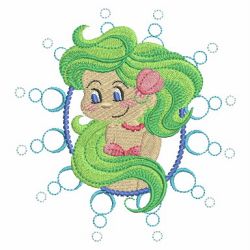 Cute Mermaids 10 machine embroidery designs
