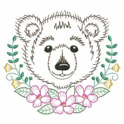 Vintage Animals Portrait 05(Md) machine embroidery designs