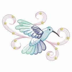 Elegant Hummingbirds 01(Md) machine embroidery designs