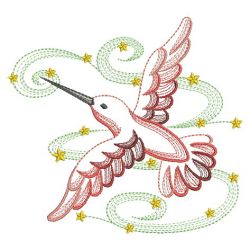 Elegant Hummingbirds 07(Md) machine embroidery designs