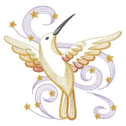 Elegant Hummingbirds 08(Md) machine embroidery designs