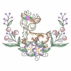 Woodland Animals 04(Sm) machine embroidery designs