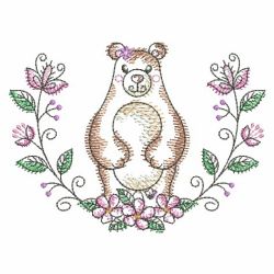 Woodland Animals 05(Md) machine embroidery designs
