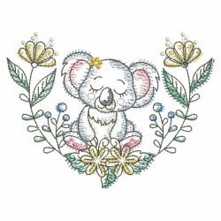 Woodland Animals 06(Md) machine embroidery designs