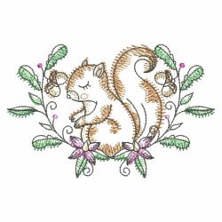 Woodland Animals 07(Sm) machine embroidery designs