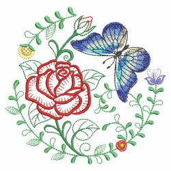 Vintage Butterfly Dreams 2(Md) machine embroidery designs