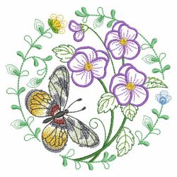 Vintage Butterfly Dreams 2 02(Md) machine embroidery designs