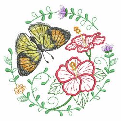 Vintage Butterfly Dreams 2 04(Md) machine embroidery designs