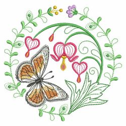 Vintage Butterfly Dreams 2 07(Sm) machine embroidery designs