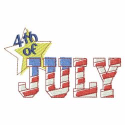 4th Of July 2 08(Md) machine embroidery designs