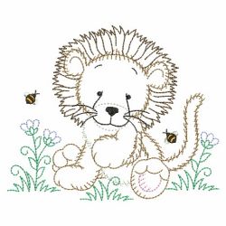 Vintage Baby Animals 07(Sm) machine embroidery designs