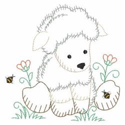 Vintage Baby Animals 10(Md) machine embroidery designs