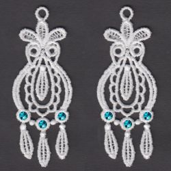 FSL Fabulous Earrings machine embroidery designs