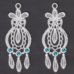 FSL Fabulous Earrings 01 machine embroidery designs