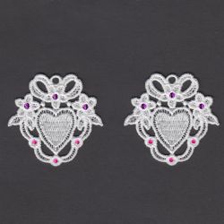 FSL Fabulous Earrings 02 machine embroidery designs