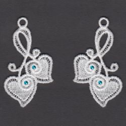 FSL Fabulous Earrings 07 machine embroidery designs