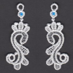 FSL Fabulous Earrings 09 machine embroidery designs