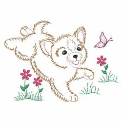 Vintage Spring Critters 03(Md) machine embroidery designs