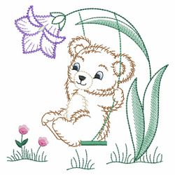 Vintage Spring Critters 04(Sm) machine embroidery designs