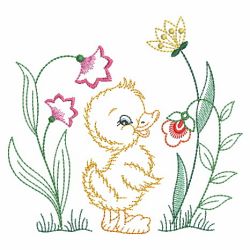 Vintage Spring Critters 06(Sm) machine embroidery designs