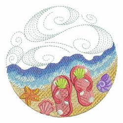 Beach Time 09(Sm) machine embroidery designs