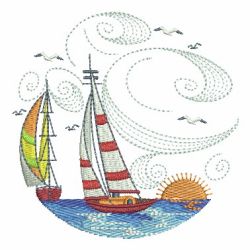 Beach Time 10(Sm) machine embroidery designs