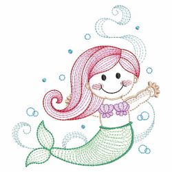 Vintage Mermaids 02(Lg) machine embroidery designs