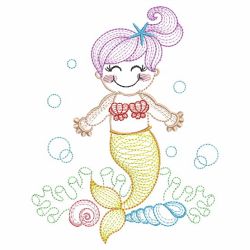 Vintage Mermaids 03(Sm) machine embroidery designs