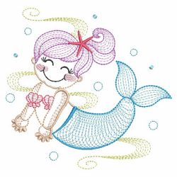 Vintage Mermaids 05(Lg) machine embroidery designs