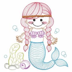 Vintage Mermaids 09(Lg) machine embroidery designs