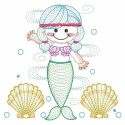 Vintage Mermaids 10(Lg) machine embroidery designs