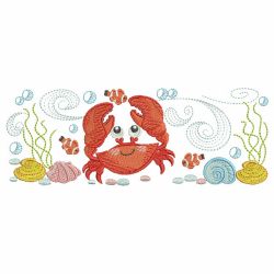 Sea Life Borders machine embroidery designs