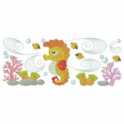 Sea Life Borders 06 machine embroidery designs