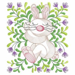 Sleepy Animals 01(Md) machine embroidery designs