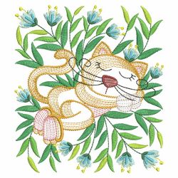 Sleepy Animals 03(Md) machine embroidery designs