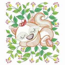Sleepy Animals 10(Sm) machine embroidery designs